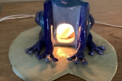 Sophia-Guido-Grade-11-Clay-Lamp