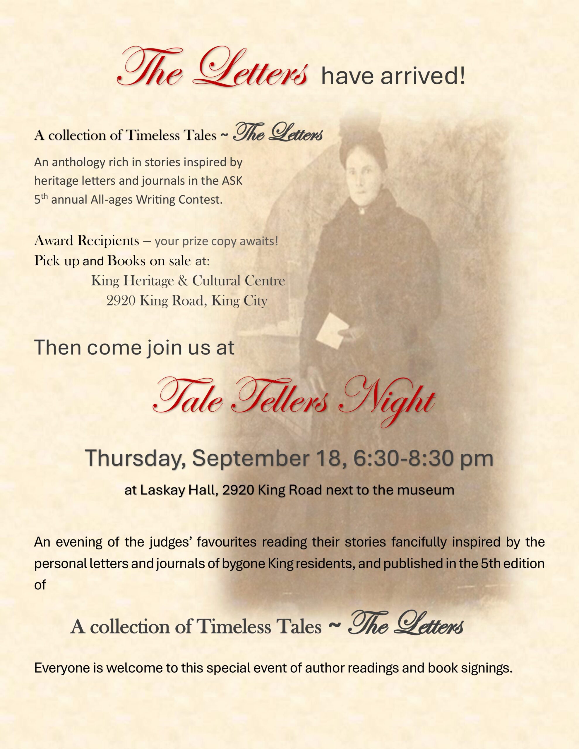 TTV Tale Tellers Night promo and Anthology announcement Tale Tellers Night V Promo Poster