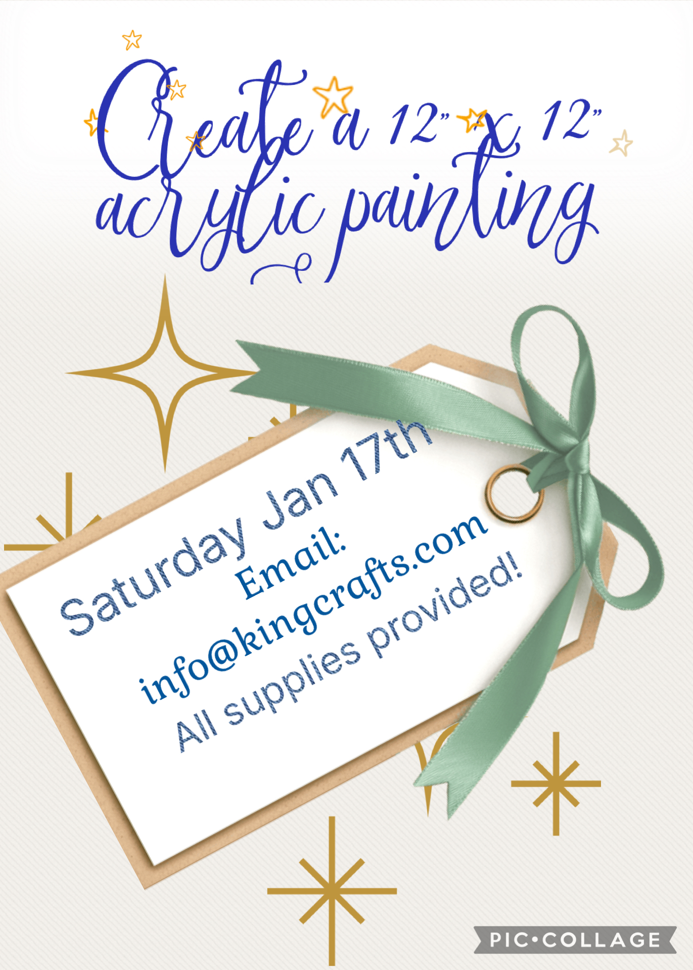 Online oil painting poster with Judy Sherman Oct 7 to Nov 18